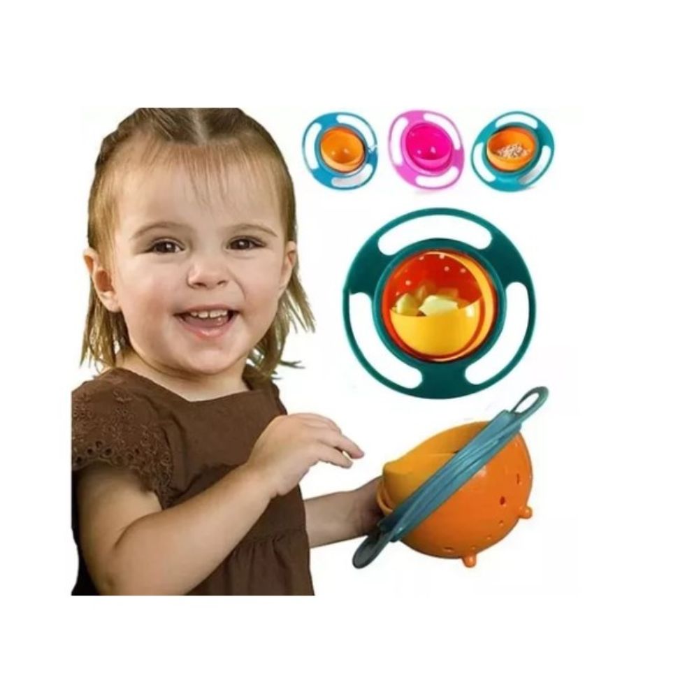 Plato Antivuelco Giratorio 360°