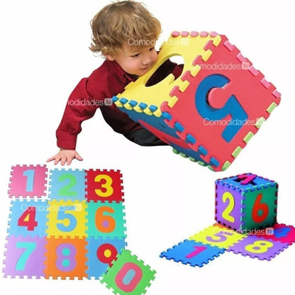 Alfombra de Goma con Números