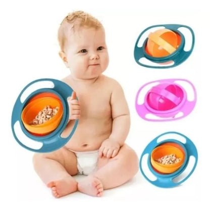 Plato Antivuelco Giratorio 360°