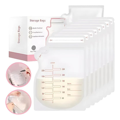 Pack de 30 Bolsas para Guardar Leche Materna