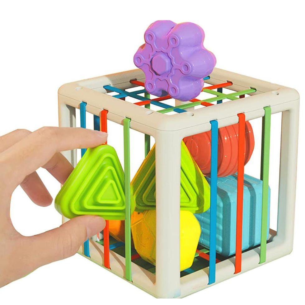 Cubo Sensorial Montessori