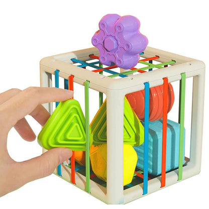 Cubo Sensorial Montessori