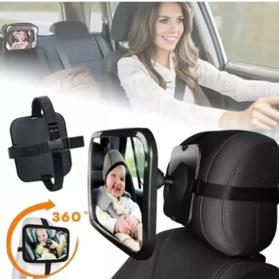 Espejo de Seguridad 360° para Auto