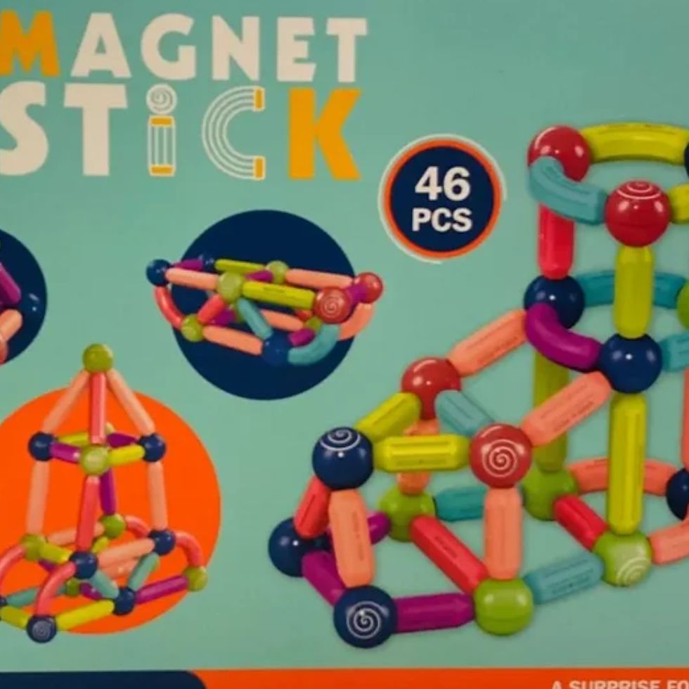 Bloques Magnéticos 46 Piezas