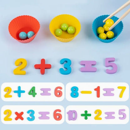 Juego de Matemáticas Montessori