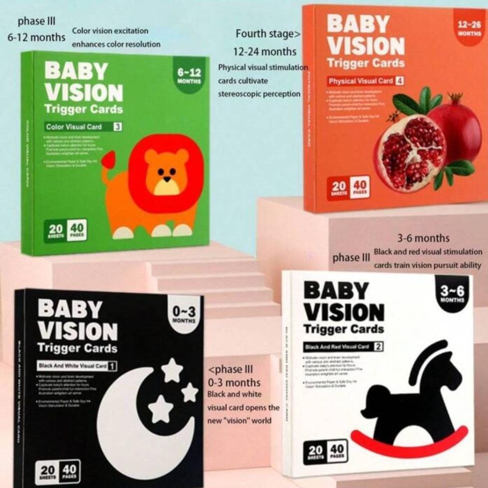 Set de Tarjetas Sensoriales Montessori