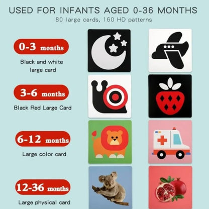 Set de Tarjetas Sensoriales Montessori